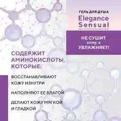 Гель для душа Kerasys Парфюмированная линия Элеганс, 500 мл
