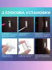 Магнитный замок для мебели, шкафа, москитной сетки, магнит мебельный серебристый