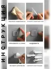 Серый мыльница настенная, пластиковая, трехъярусная, вращающаяся
