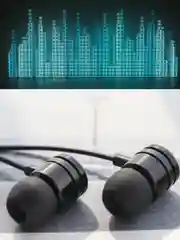 Вакумные проводные наушники с микрофоном и пультом управления