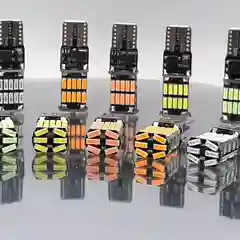 Белый габаритные светодиодные лампы T10 W5W и T15 W16W на задний ход,на габаритки, для салона