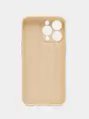 Бежевый чехол для iPhone 7, 8, SE, XR, XS, 11, 12, 13, 14, 15, Pro, Max, Plus, на айфон, прозрачный, силиконовый