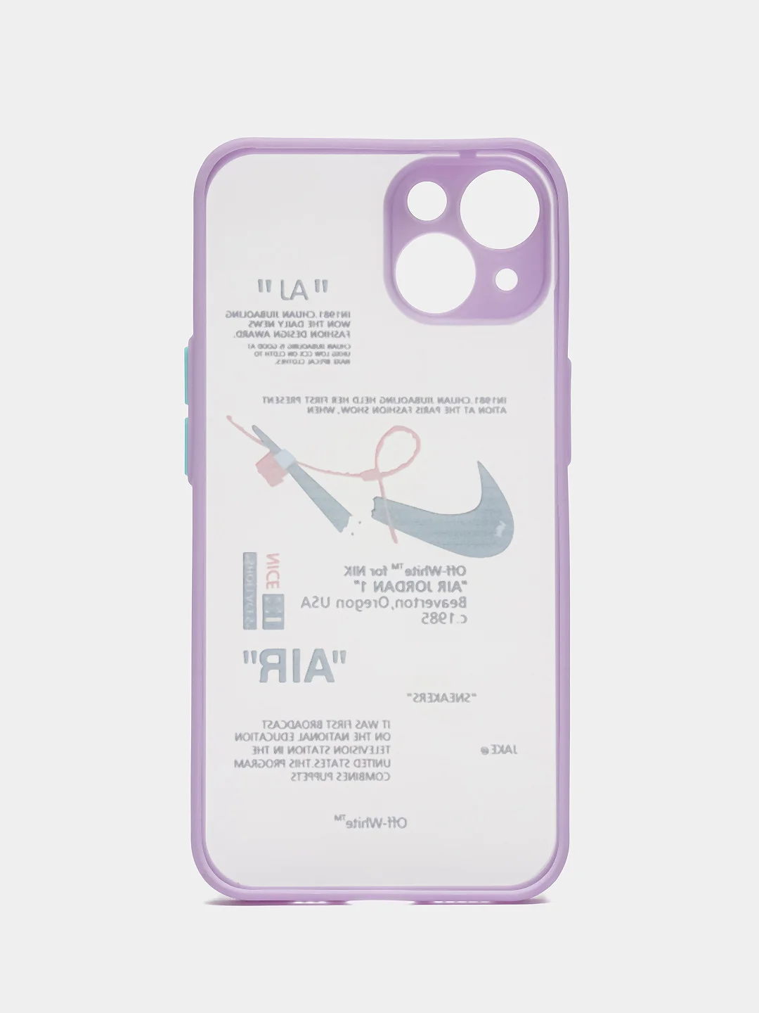 Лавандовый чехол на Айфон (iPhone) 11, 13, 8, 7, 12, 14, XR, X, XS, силиконовый