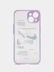 Лавандовый чехол на Айфон (iPhone) 11, 13, 8, 7, 12, 14, XR, X, XS, силиконовый