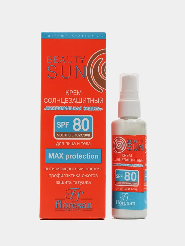 Солнцезащитный крем максимальная защита SPF80