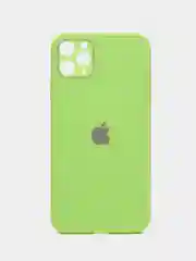 Лайм чехол iPhone 11 Pro Max с закаленным стеклом