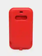 Красный чехол-конверт MagSafe из эко-кожи iPhone 12 и iPhone 12 Pro
