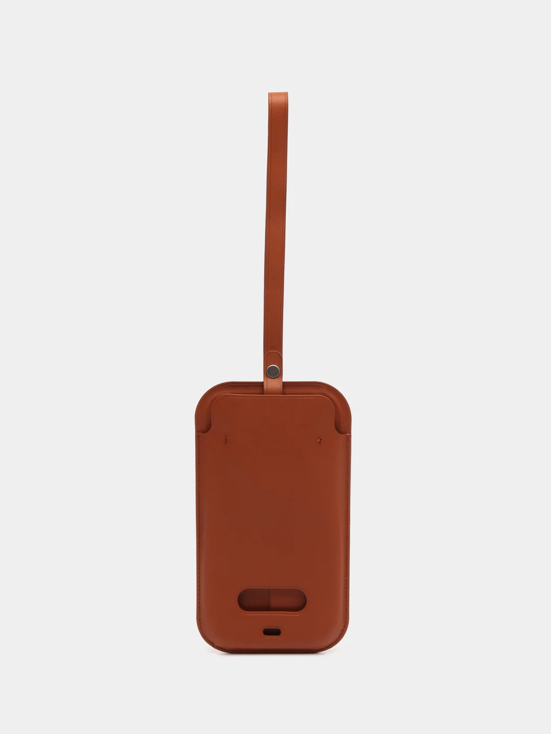 Терракотовый чехол-конверт MagSafe из эко-кожи iPhone 12 Pro Max
