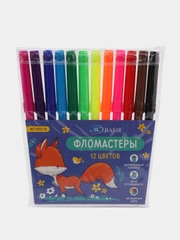 Фломастеры 12 цветов