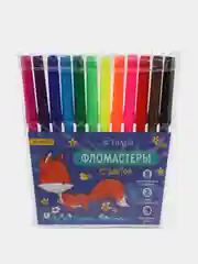 Фломастеры 12 цветов