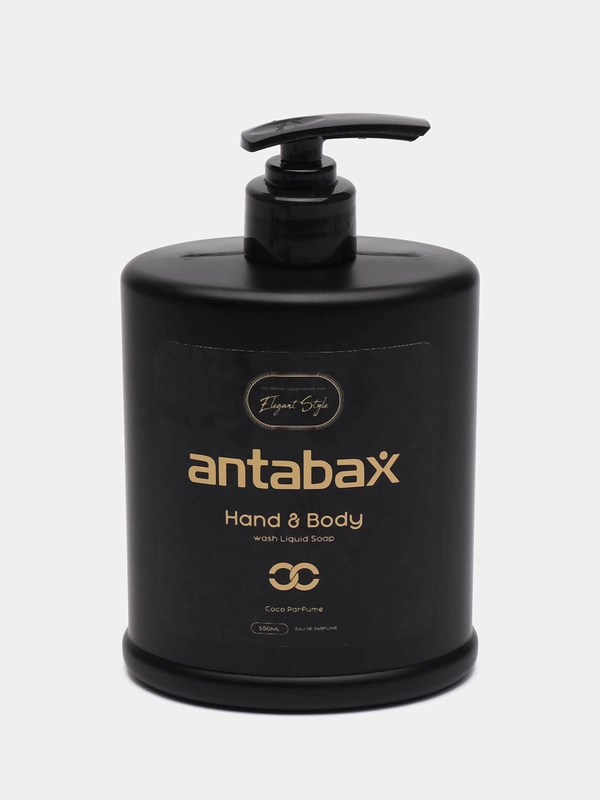 Жидкое мыло и гель для душа Antabax Hand & Body черный, 500мл