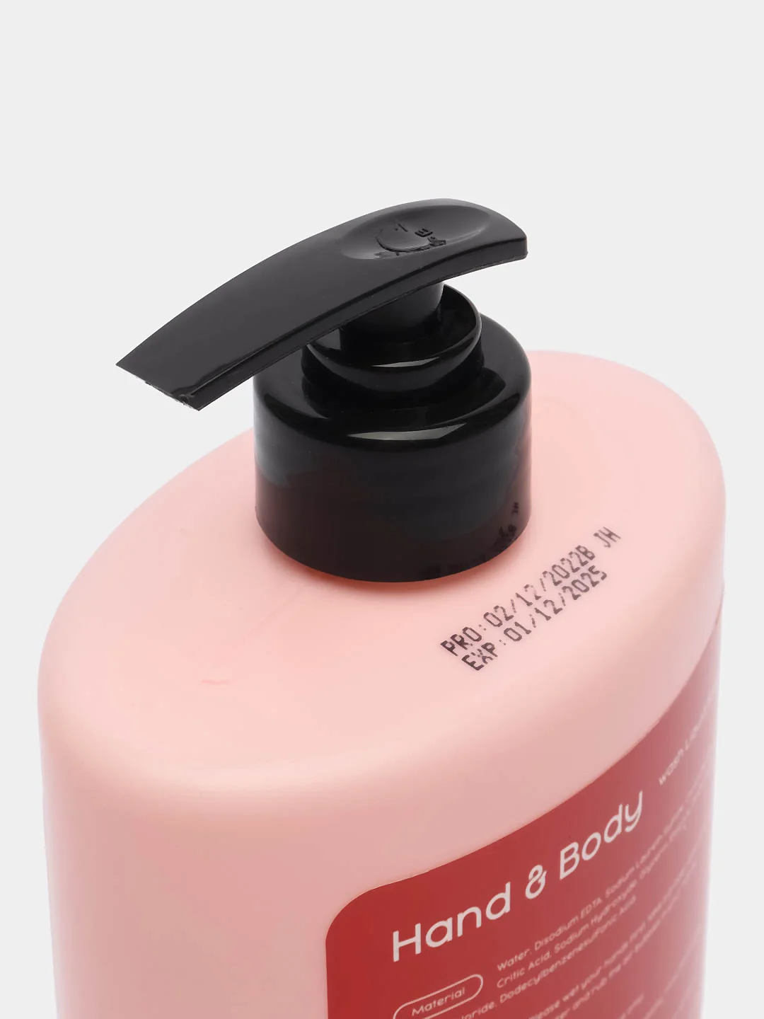 Жидкое мыло и гель для душа Antabax Hand & Body розовый, 500мл