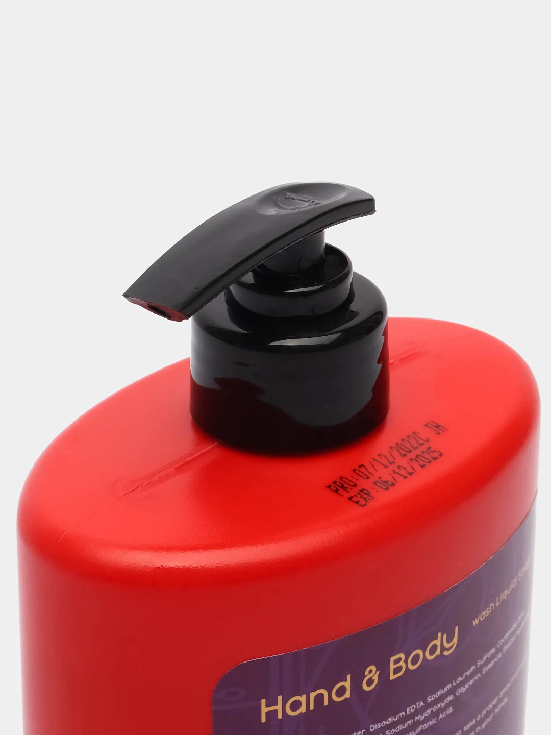 Жидкое мыло и гель для душа Antabax Hand & Body красный, 500мл