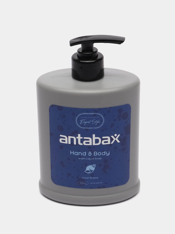 Жидкое мыло и гель для душа Antabax Hand & Body серый, 500мл