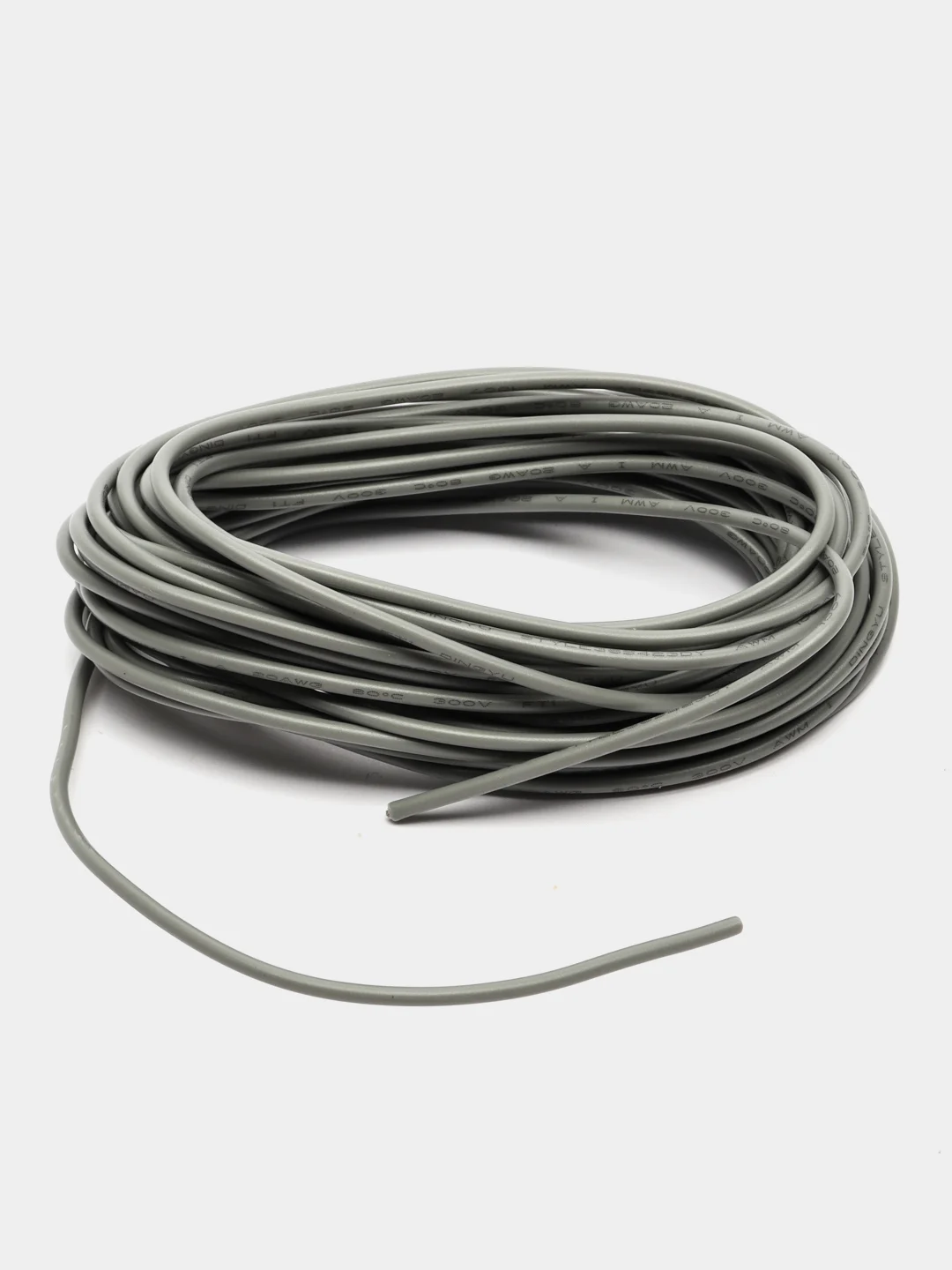 Серый разные цвета Провод монтажный UL1007 НПнг(C)-HF 20AWG 0.5 мм2 медь отрезок 5 метров