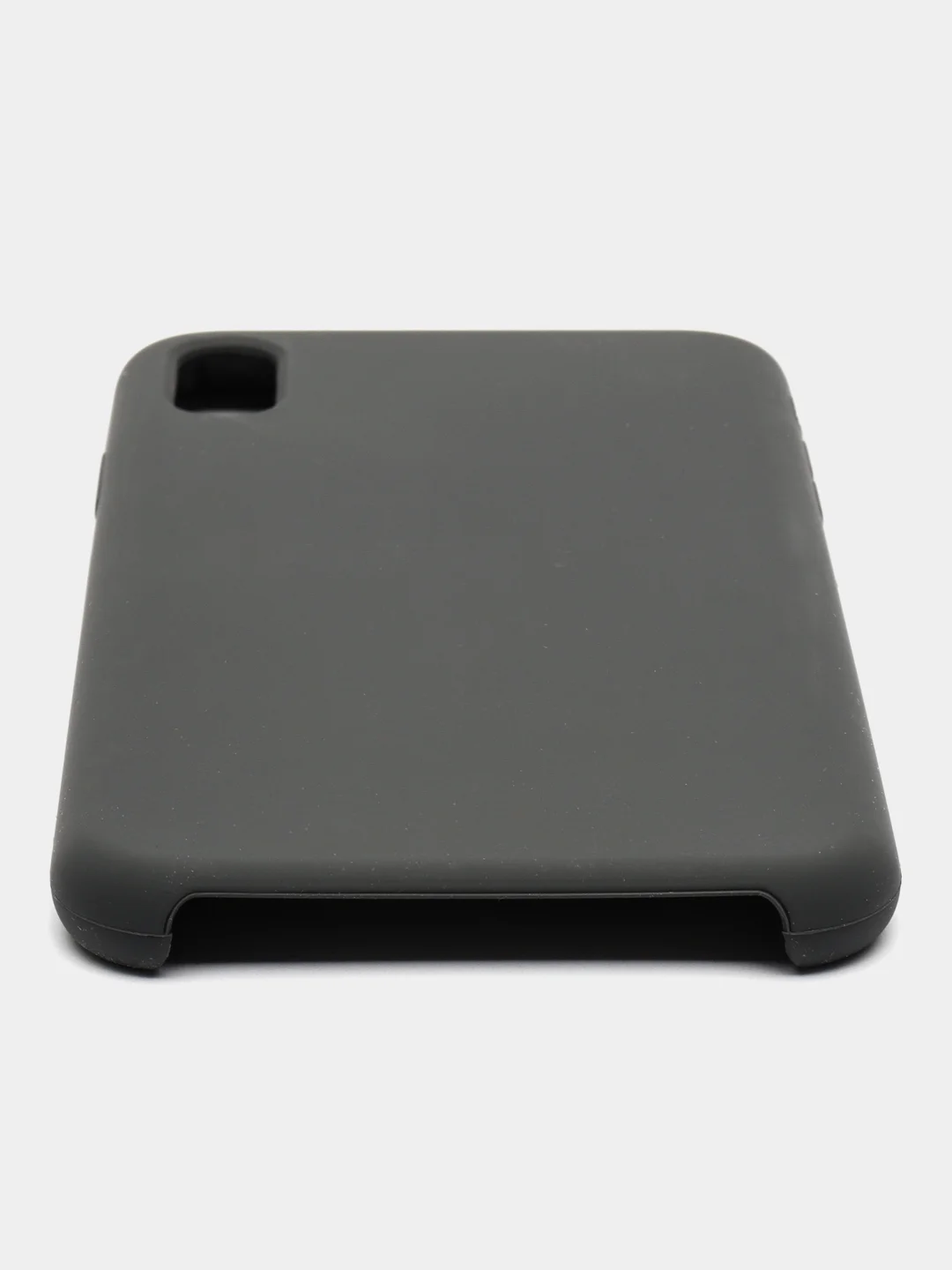 Серый чехол iPhone XS Max Silicone case