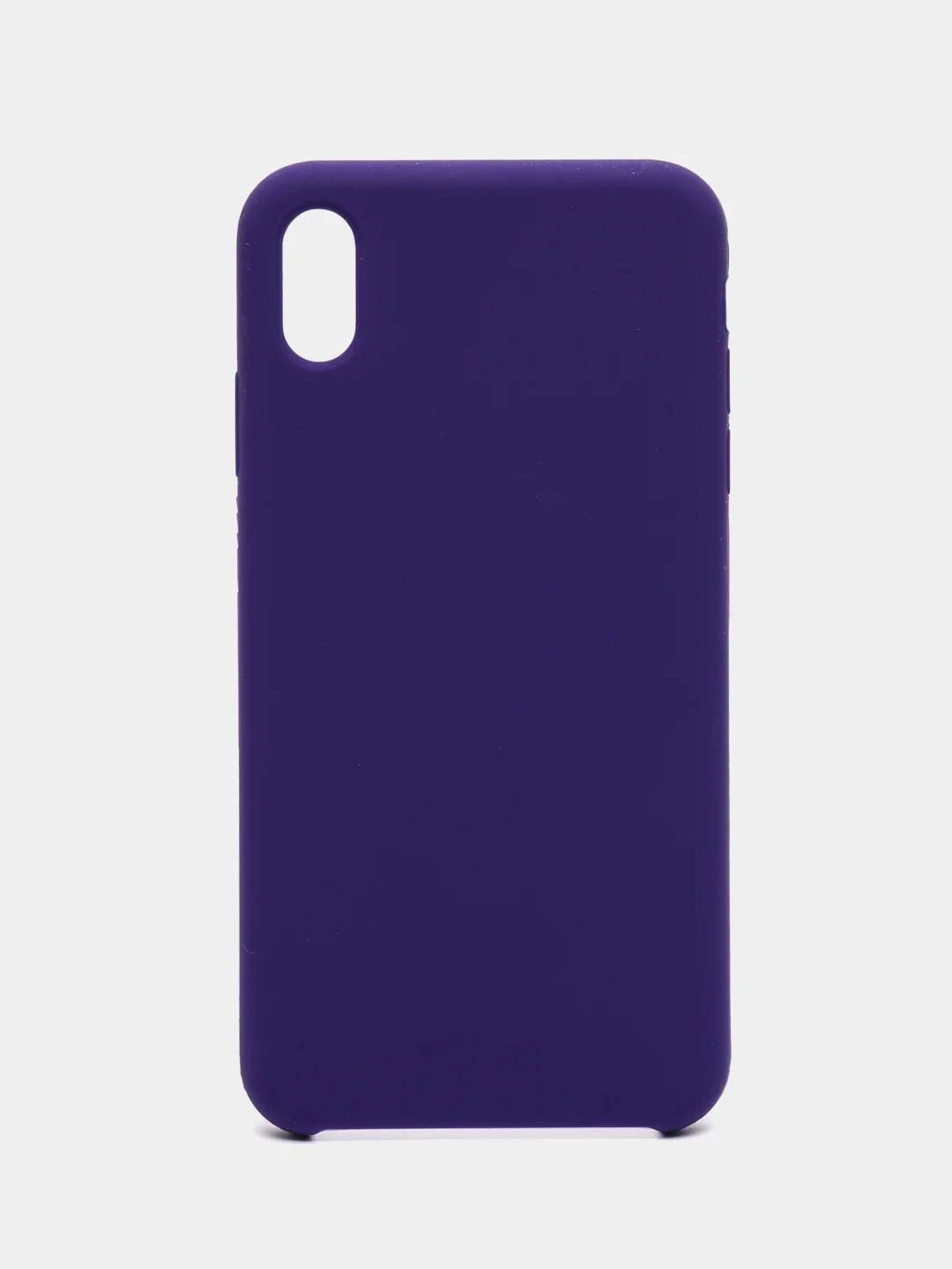 Фиолетовый чехол iPhone XS Max Silicone case