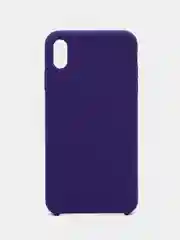 Фиолетовый чехол iPhone XS Max Silicone case
