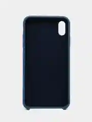 Синий меланж чехол iPhone XS Max Silicone case
