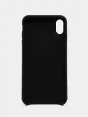 Угольный чехол iPhone XS Max Silicone case