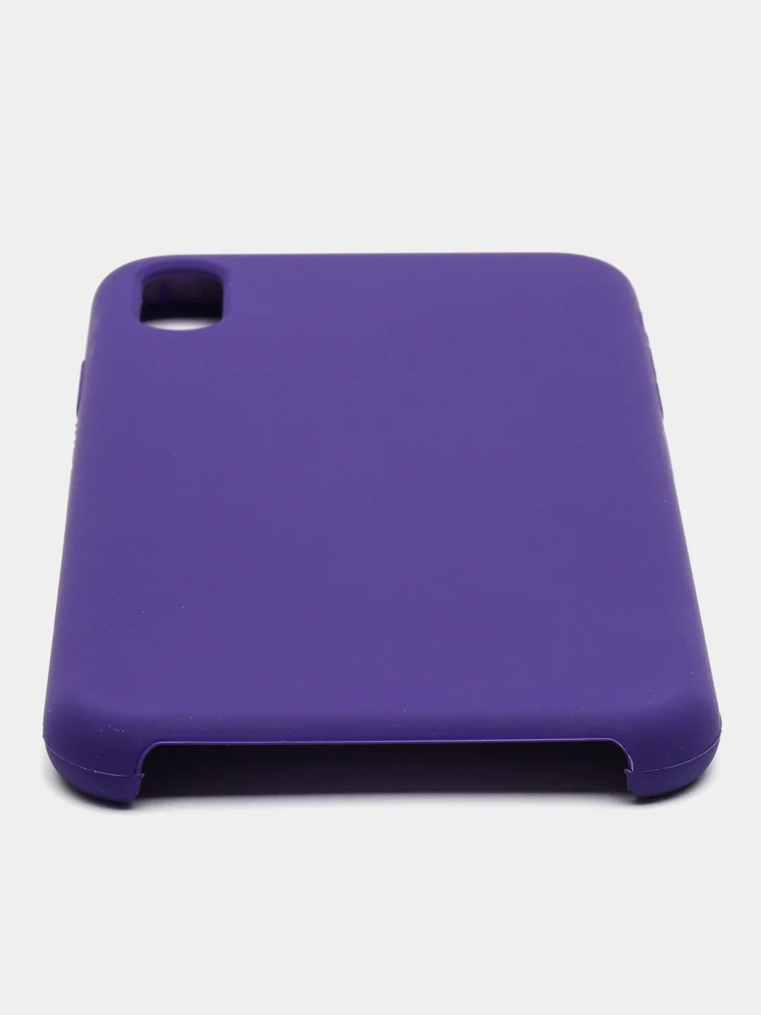 Фиолетовый чехол iPhone XS Max Silicone case