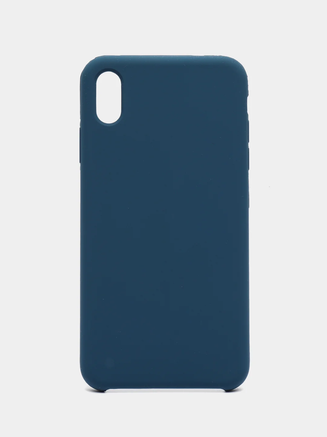 Синий меланж чехол iPhone XS Max Silicone case