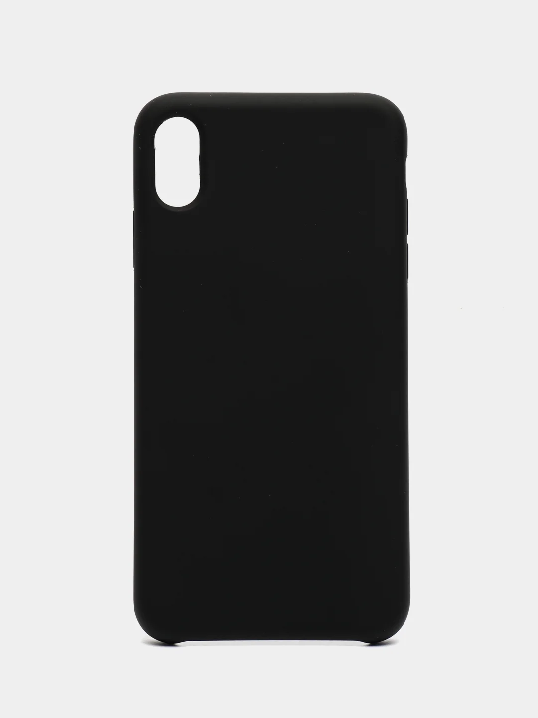 Угольный чехол iPhone XS Max Silicone case