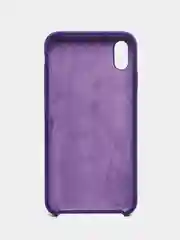 Фиолетовый чехол iPhone XS Max Silicone case