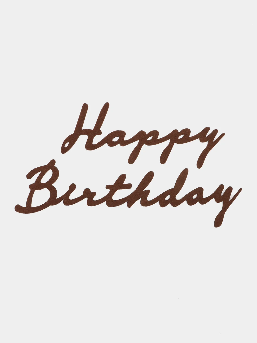 Бежевый набор С Днем Рождения, Happy Birthday
