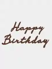 Белый набор С Днем Рождения, Happy Birthday