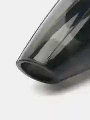 Черный пылесос автомобильный портативный