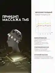 Массажер для головы, электрический, вибрационный, SBX MZ-HM155, черно-белый