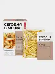 Паста соусом Makfa Сегодня в меню "По-тоскански", сливочно-грибной соус, 340 г