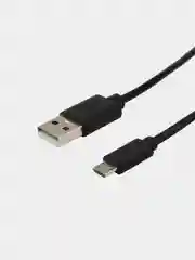 Кабель REXANT, USB-A, micro USB, ПВХ, черный, 1 А, 1 м