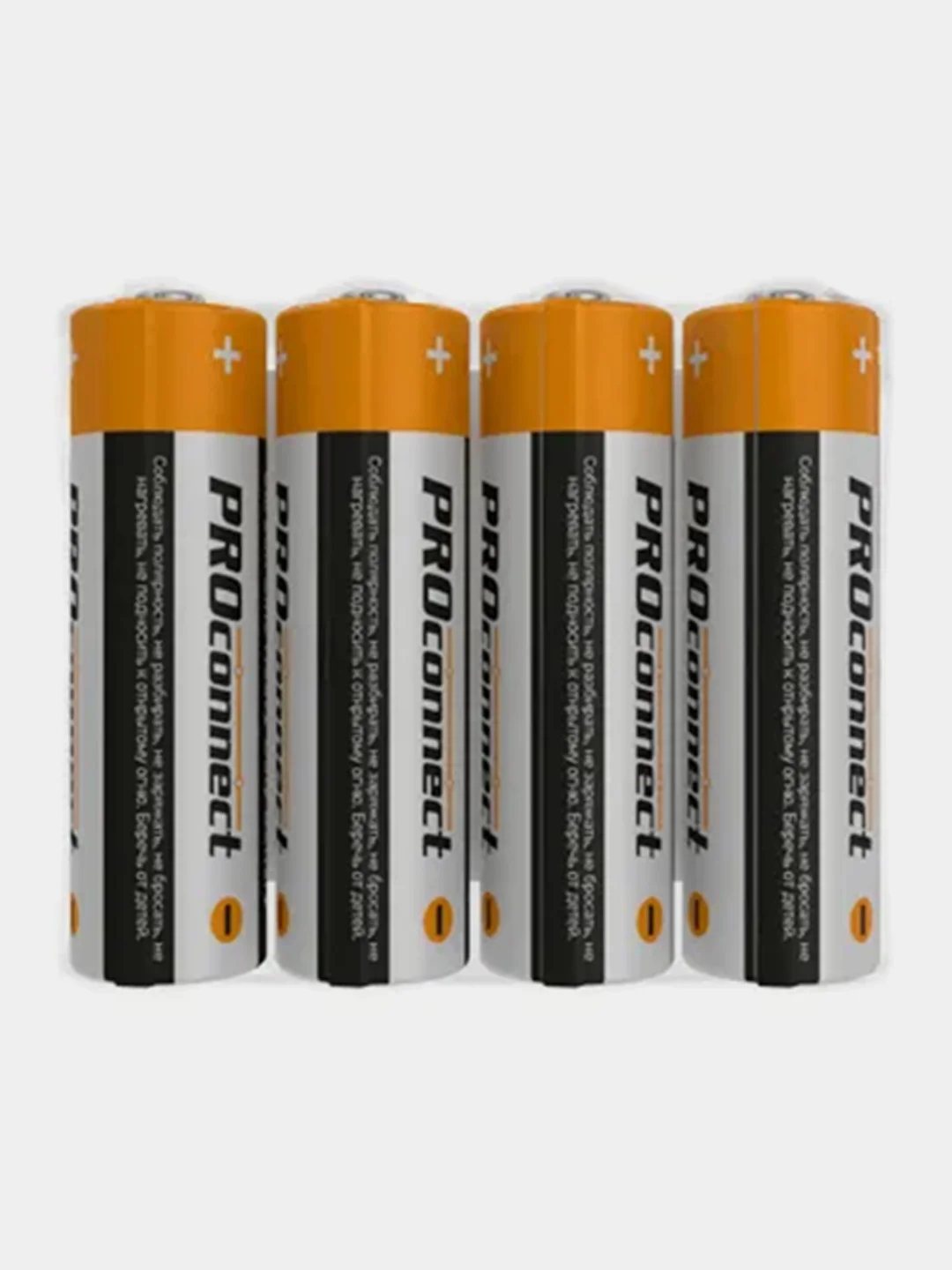 Батарейка PROconnect, солевая, АА/R6, 1,5V, 4 штуки