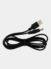 Кабель REXANT, USB штекер - DC разъем, питание 2,1х5,5 мм, 1,5 м
