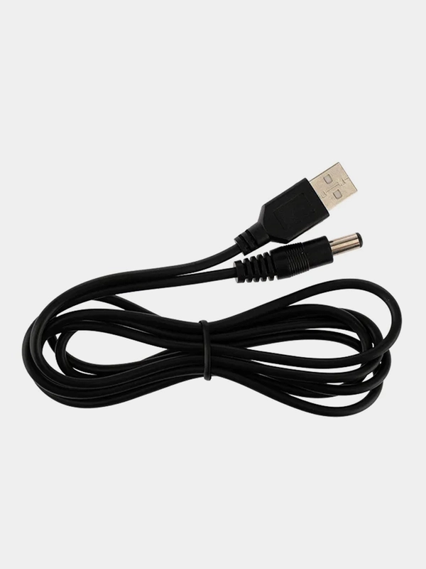 Кабель REXANT, USB штекер - DC разъем, питание 2,1х5,5 мм, 1,5 м