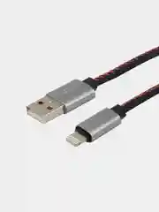 Кабель USB-A REXANT, lightning для Apple, 2.4 A, 1 м, в нейлоновой оплетке