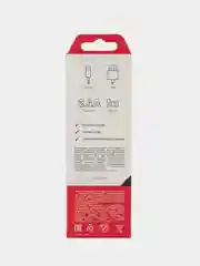 Кабель USB-A REXANT, lightning для Apple, 2.4 A, 1 м, в нейлоновой оплетке