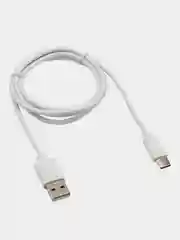 Кабель REXANT, USB-A, Type-C, ПВХ, белый, 2,1A, 1 м