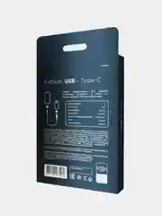 Кабель REXANT, USB-A, Type-C, 5А, в черной нейлоновой оплетке, 50 Вт, 1 м