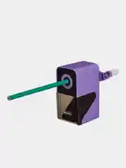 Точилка Attache Bright Colours, механическая, авто-фиксация карандаша, фиолетовый