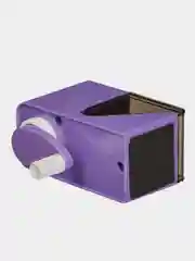 Точилка Attache Bright Colours, механическая, авто-фиксация карандаша, фиолетовый