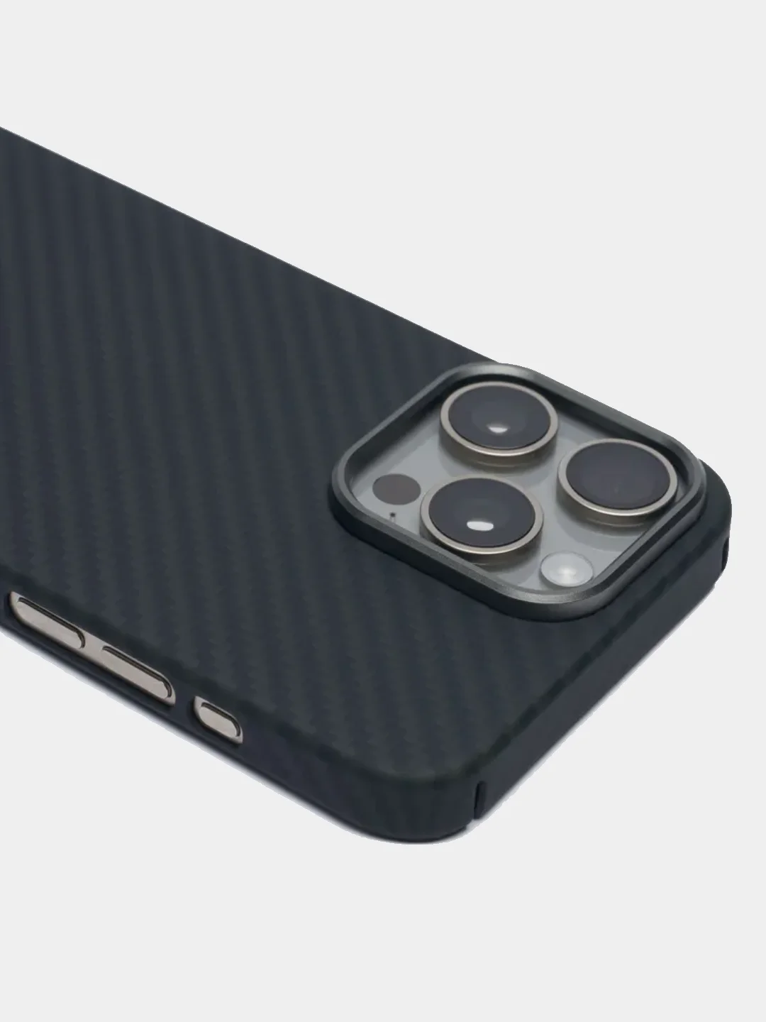 Чехол кевларовый Keephone для iPhone с MagSafe / Magsnap KEVILAR