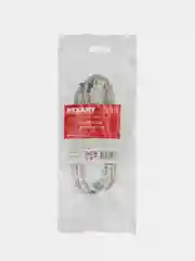 Кабель REXANT, USB-A, USB-A, 2,4А, ПВХ, серый, 1,8 м