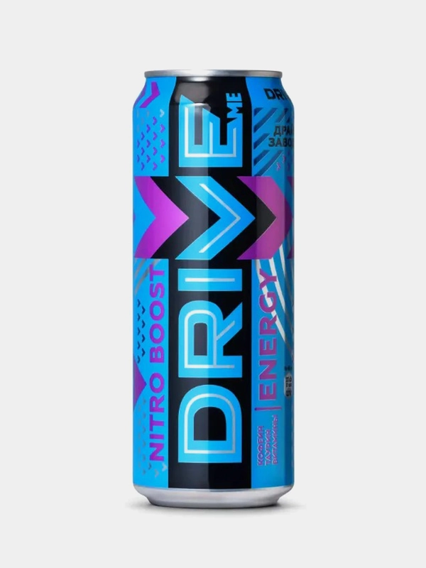 Энергетический напиток DRIVE ME Nitro Boost, 0,449л, ж/б