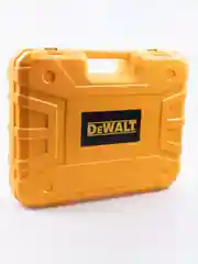 Черный дрель-шуруповерт аккумуляторный DeWalt, 21V / 48V с набором инструментов