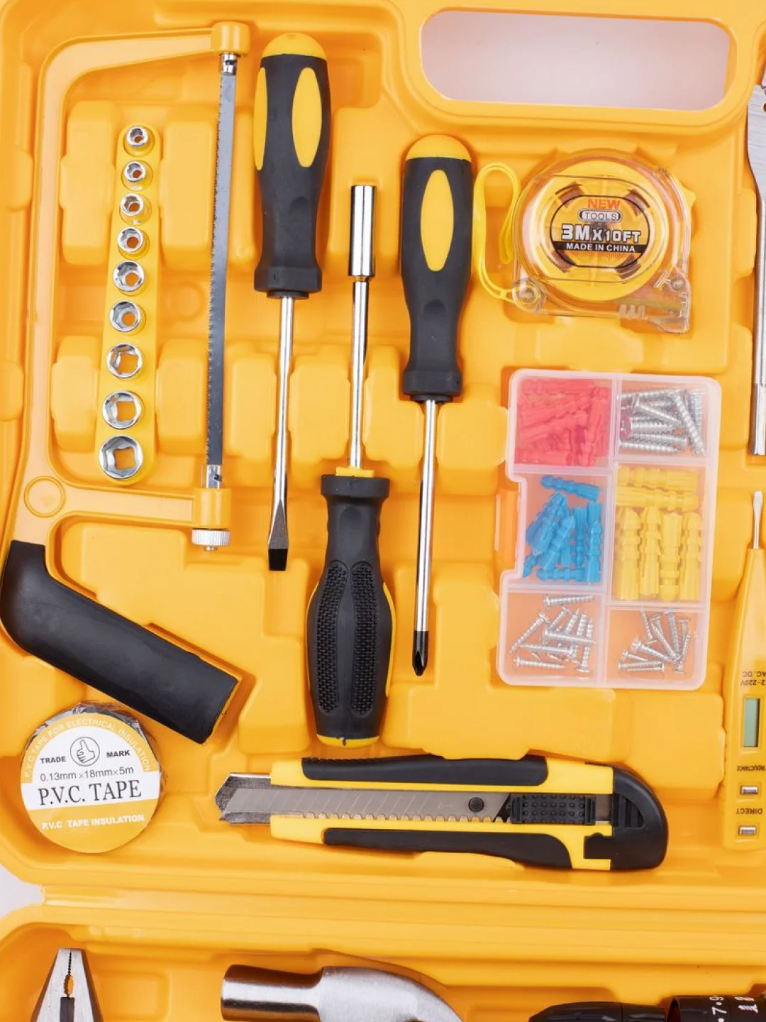 Черный дрель-шуруповерт аккумуляторный DeWalt, 21V / 48V с набором инструментов