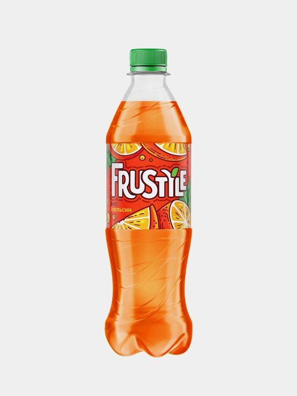 Газированный напиток FRUSTYLE, апельсиновый, 0.5л