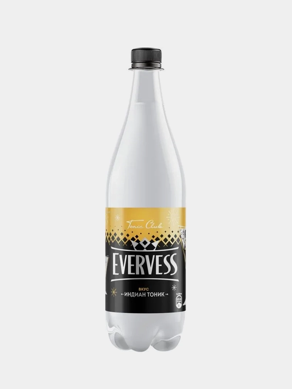 Напиток сильногазированный EVERVESS, индиан тоник, 1л